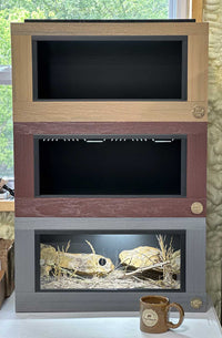 2x1x1 beautiful desk top sized reptile, amphibian, or arachnid enclosure