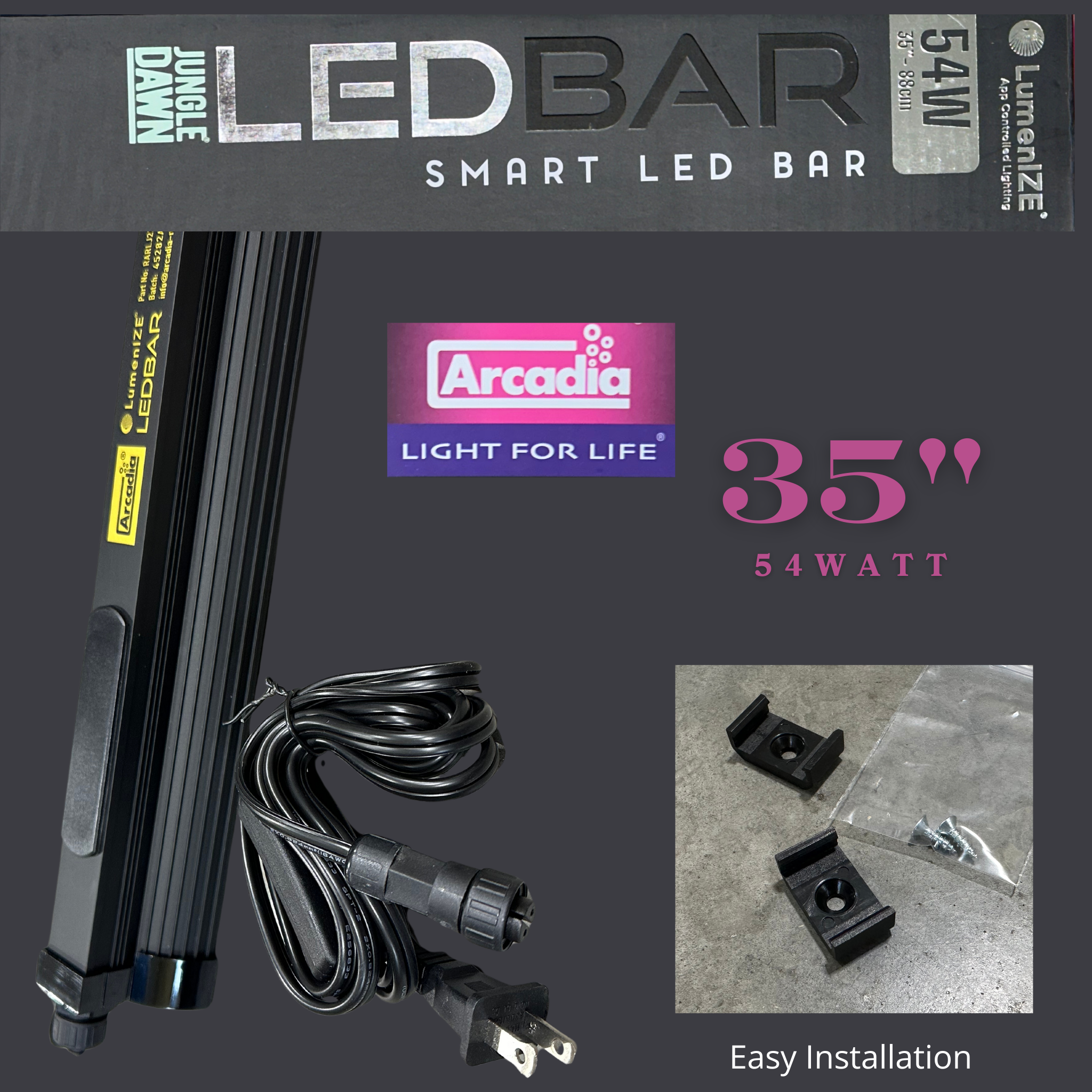 Arcadia LumenIZE | Jungle Dawn LEDBAR | 35