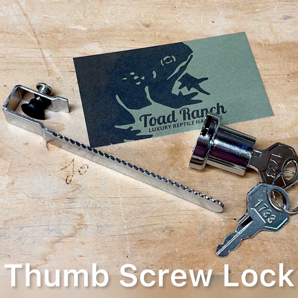 Lock| Reptile Cage Lock | Thumb Screw Lock