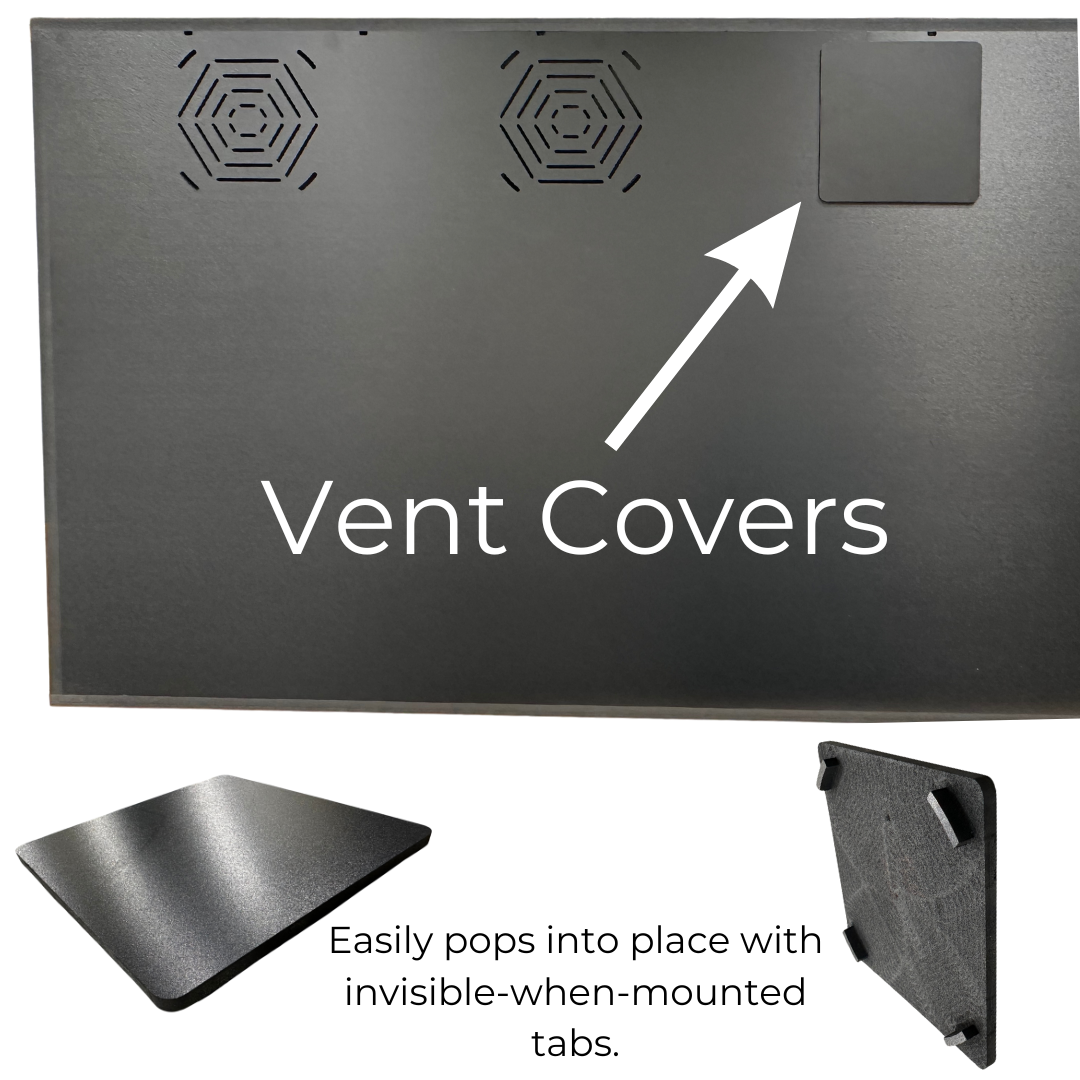 Vent Covers Toad Ranch Reptile Enclosure Vent Covers Set of 2