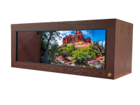 HDPE reptile enclosure showcasing Arizona desert backdrop