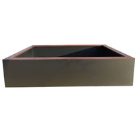 8'x4'x16" | Open Top Tortoise Table | Luxury Reptile Enclosure