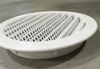 screened white insert vent for reptile cage