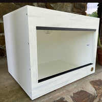 2'x2'x19" | Premium HDPE-PVC Reptile Enclosure | 2 Foot Luxury Reptile Cage
