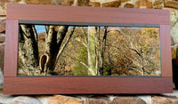 BC36 | 36"x24"x24" | Premium HDPE-PVC Reptile Enclosure | 3 Foot Luxury Reptile Cage featured in Mahogany