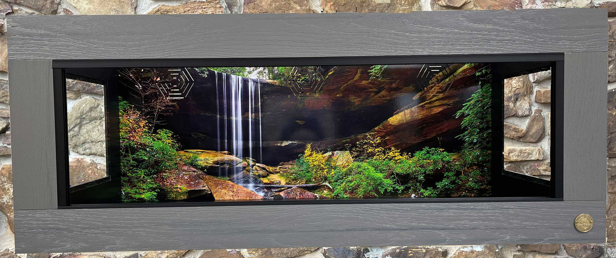 Kentucky -Van Hook Falls | Reptile Enclosure Backgrounds