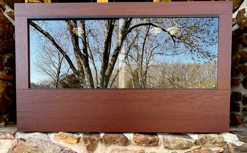 Ackie Can Ya Dig It | 60"x24"x36" | Dwarf Monitor Enclosure | Hybrid PVC Reptile Enclosure Media -5 Foot Reptile Habitat Featured in Mahogany