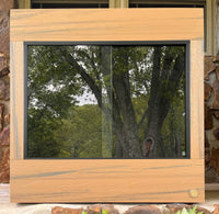 3 foot arboreal reptile cage featuring Teak front frame