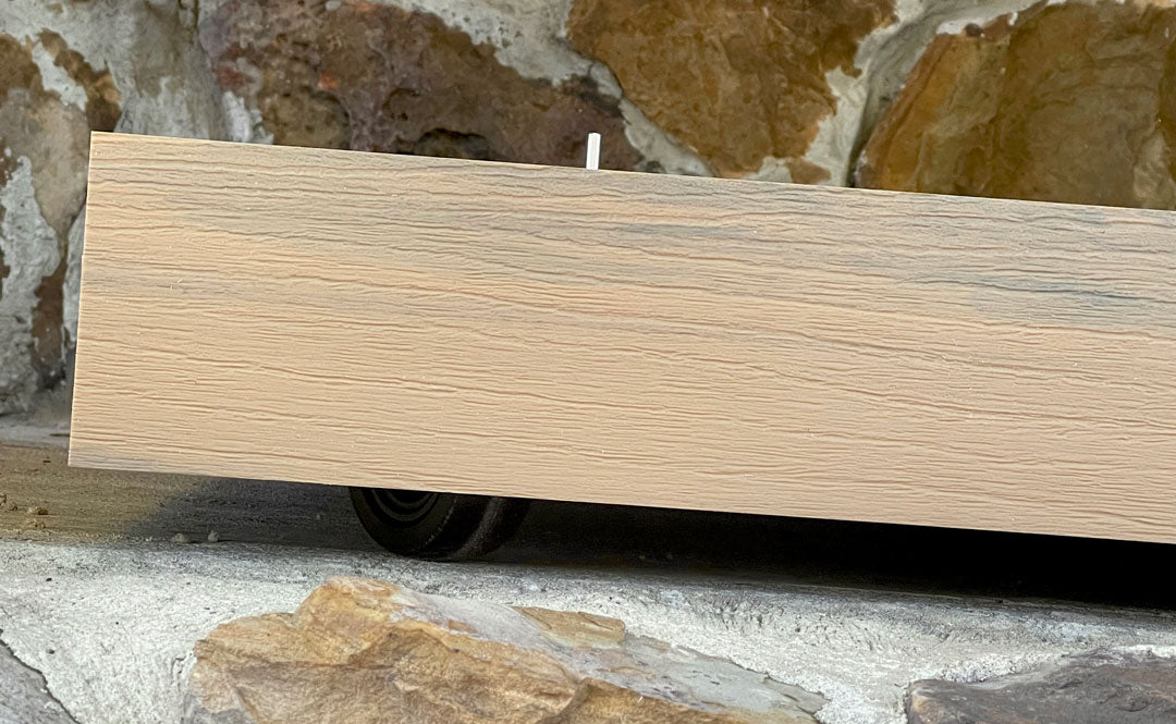 RP48- 4-Foot Reptile Enclosure Caster Stand-Rolling Reptile Enclosure Stand featured in Teak with hidden caster design.