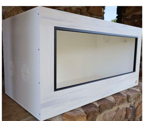 Premium HDPE-PVC Reptile Enclosure | Luxury Reptile Cage.  2-Foot Tall Reptile Enclosures by Toad Ranch! 
