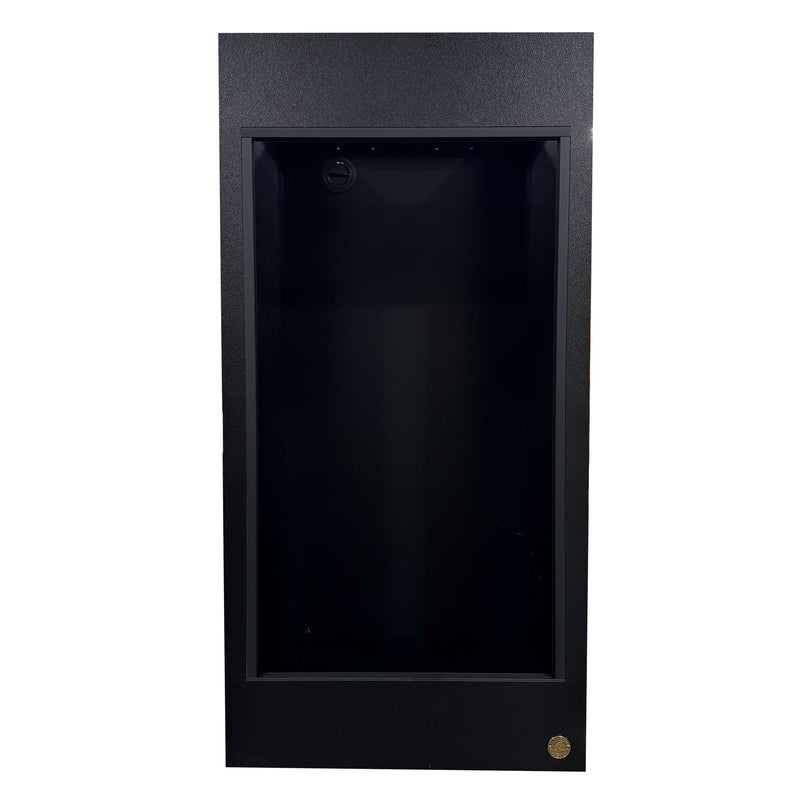2x2x4"'(LxWxH) HDPE & PVC Reptile Enclosure. Featured in Matte Black
