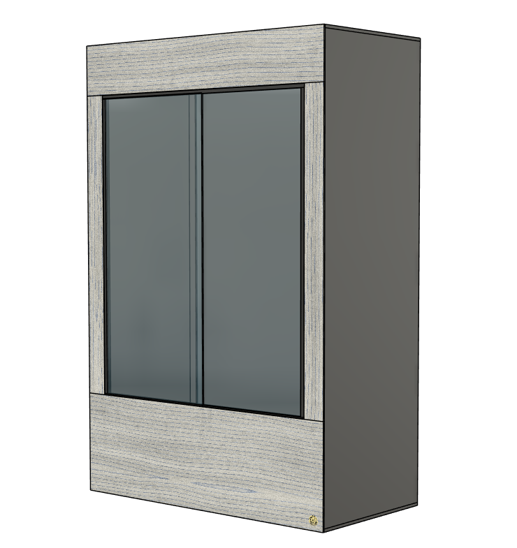 4段置台 695x350x1100 4'x2'x6' | Custom HDPE-PVC Reptile Enclosure | Luxury Reptile Cage