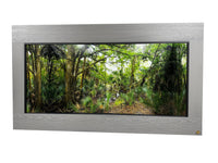 7x3x4' PVC & HDPE Reptile Enclosure featuring Florida Destination Background. 