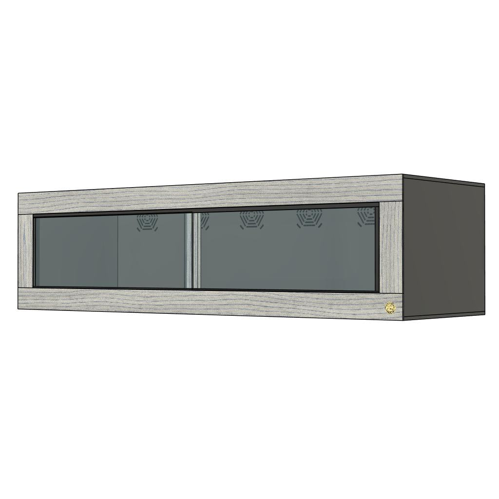 6'x2'x19" | Premium HDPE-PVC Reptile Enclosure | Large Luxury Reptile Cage
