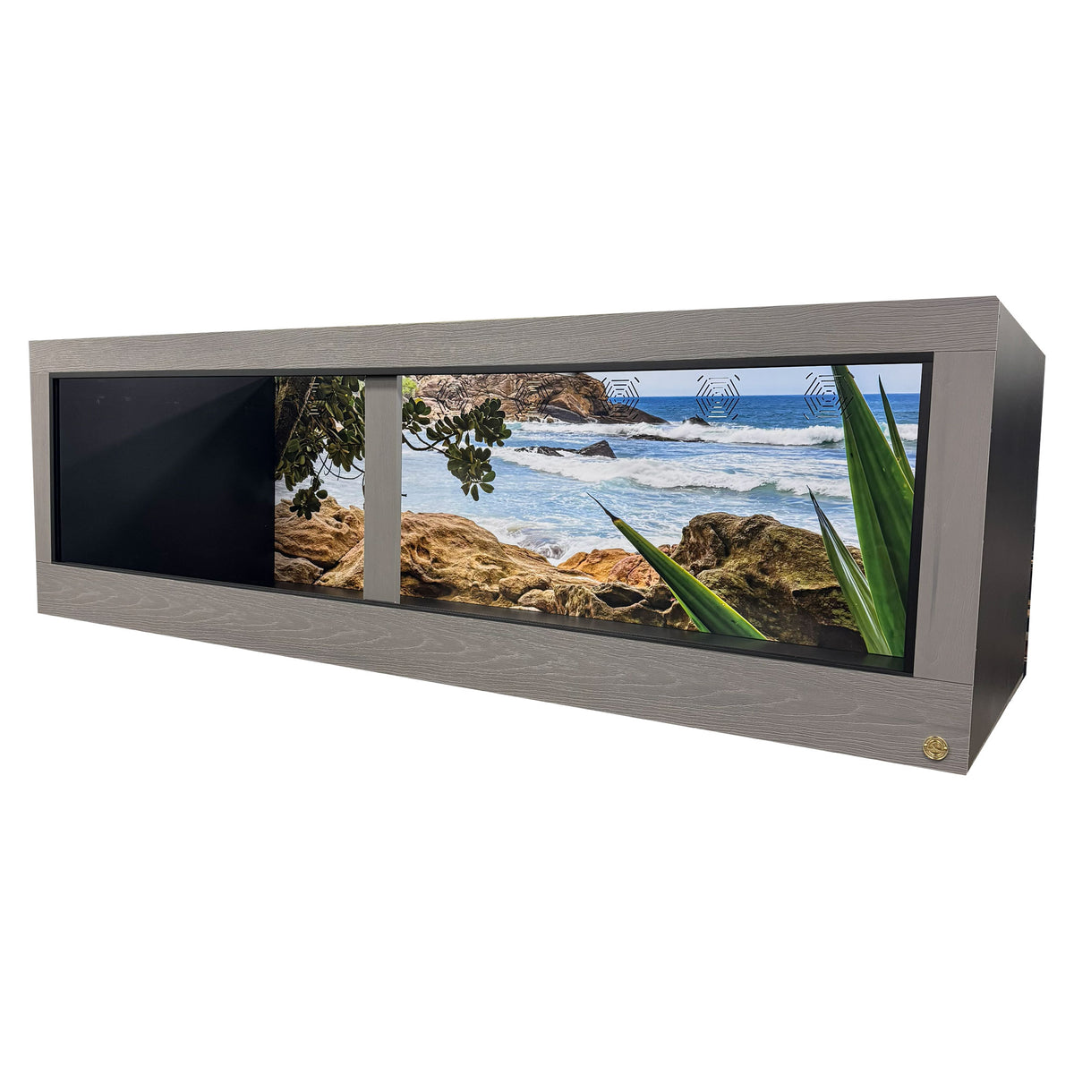 8'x3'x2.5' | Premium HDPE-PVC Reptile Enclosure | Large 8-Foot Luxury Reptile Cage