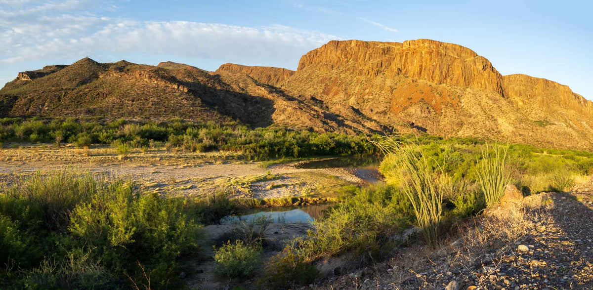 Rio Grande- Presidio County, Texas TR106 | National Parks Edition-Reptile Enclosure Backgrounds