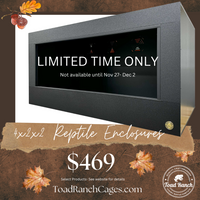 Thanksgiving Sale | 4x2x2 Luxury Reptile Enclosure