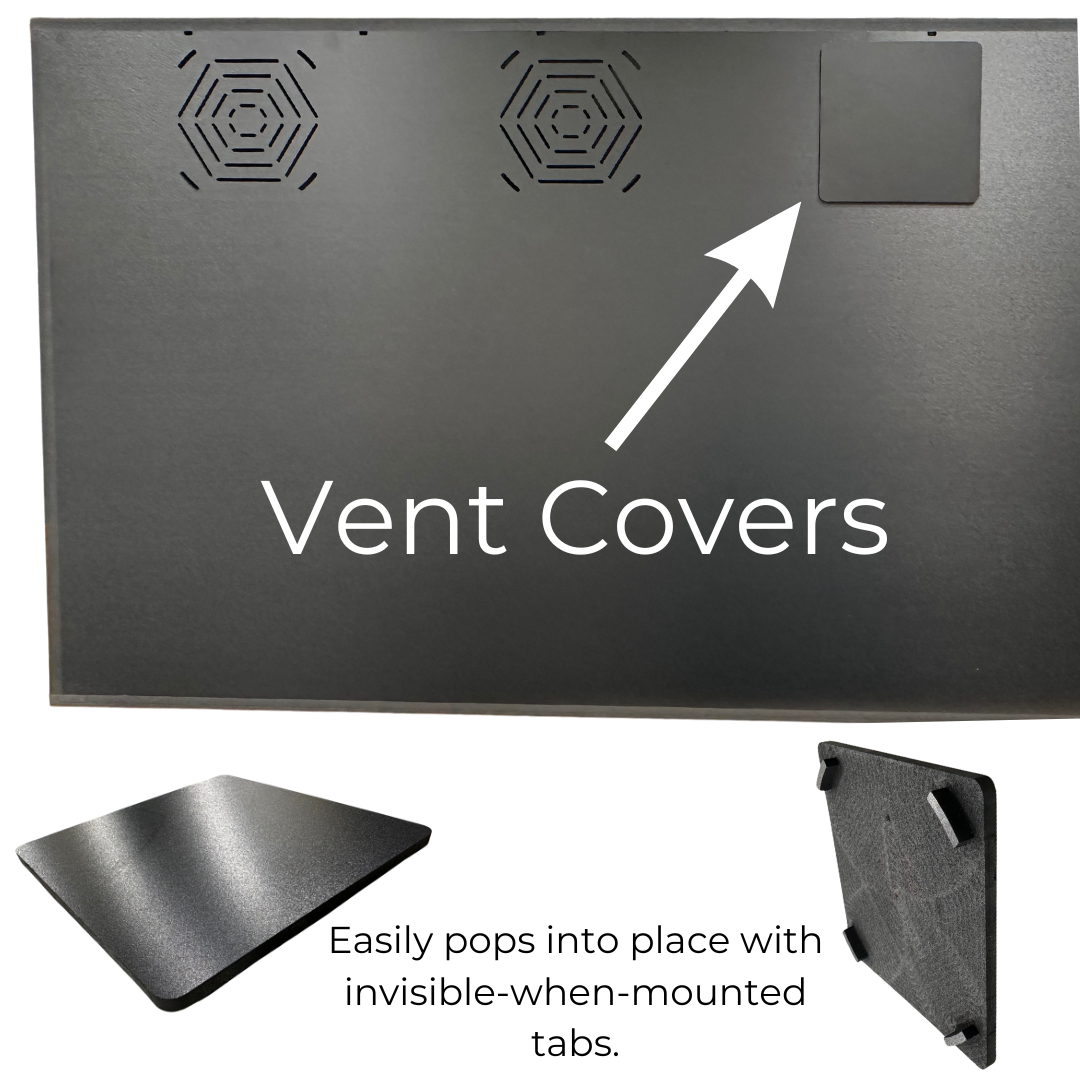 Vent Covers | Toad Ranch Reptile Enclosure Vent Covers | Set of 2