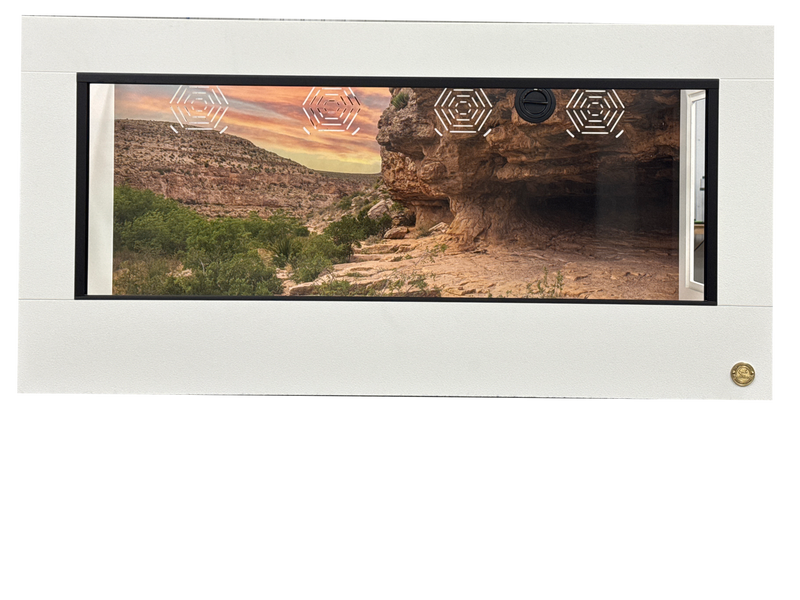 Carlsbad Caverns NP- New Mexico Sunset TR792 | National Parks Edition-Reptile Enclosure Backgrounds