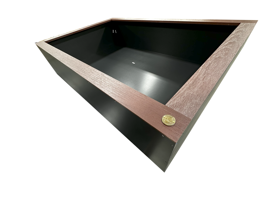 4'x2'x16" | Open Top Tortoise Table | Luxury Reptile Enclosure