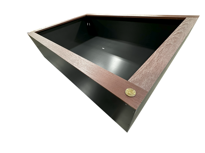 4'x2'x16" | Open Top Tortoise Table | Luxury Reptile Enclosure