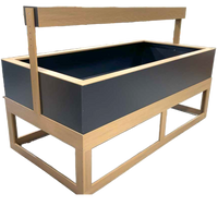 5'x3'x16" | Open Top Tortoise Table | Luxury Reptile Enclosure