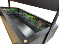 8'x4'x16" | Open Top Tortoise Table | Luxury Reptile Enclosure