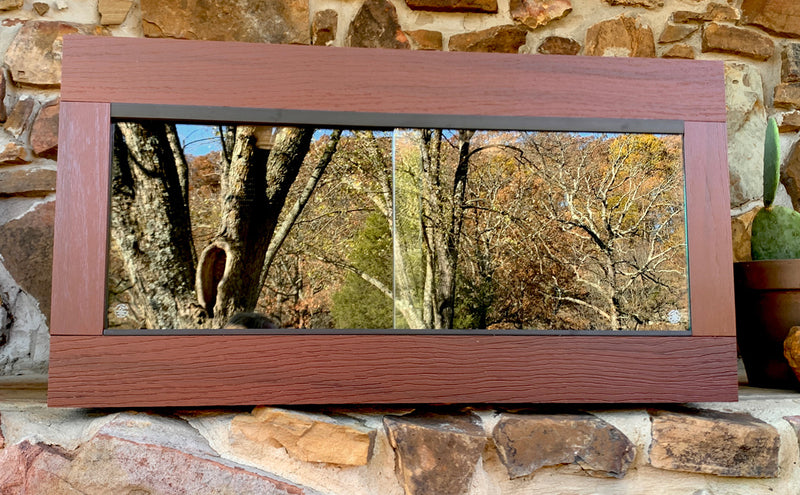 Mahogany SF36 | 36"x24"x19" | Premium HDPE-PVC Reptile Enclosure | 3 Foot Luxury Reptile Cage